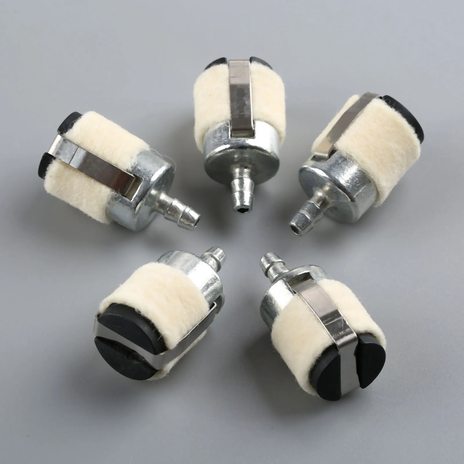 

5PK Fuel Filters Chainsaw Brush Cutter Earth Auger Water Pump Parts Cotton Wool Fuel Filter for Chainsaw & Brush Cutter Garden