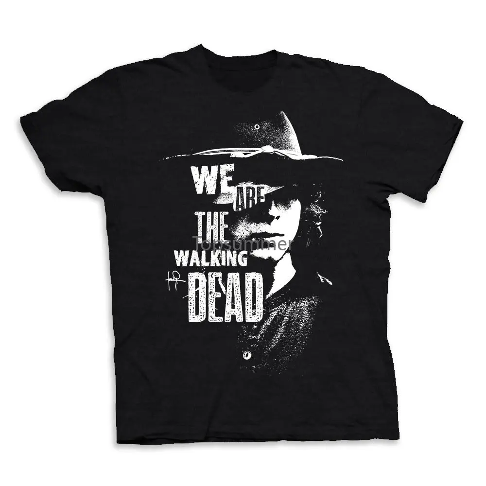 

T Shirts Fashion 2019 We Are The Walking Dead Carl Grimes Mens T-Shirt Graphic Tee T Shirts