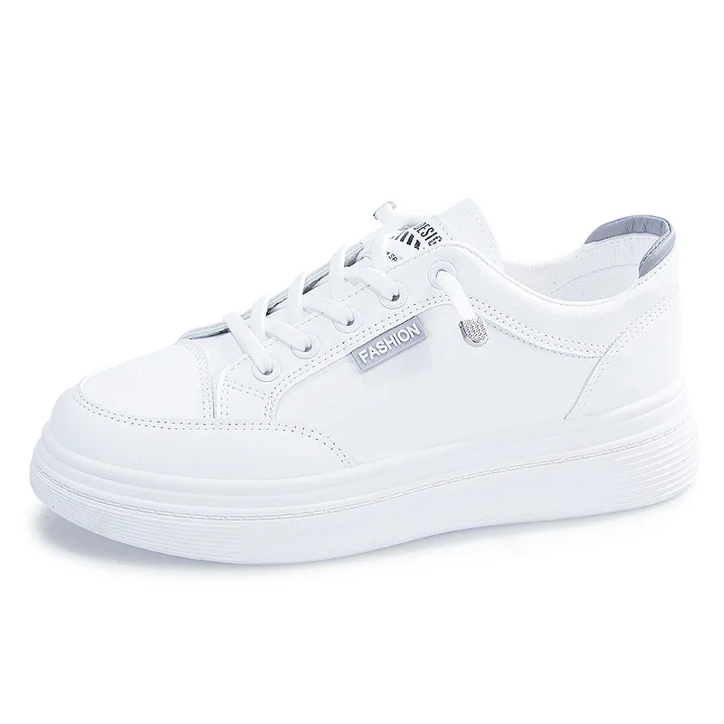 Small White Shoes Women's 2022 Spring New Trendy Shoes Summer Korean Version Thicksoled Casual All-match Student Ins Shoes Women