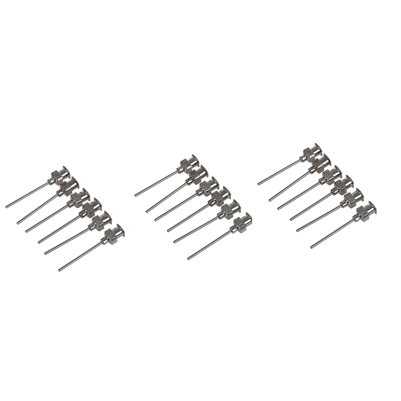 

Лидер продаж, игла для дозирования YO-из нержавеющей стали Luer Lock, 18 калибр, 0,57 мм ID X 1,18 мм OD, 1 дюйм в длину (комплект из 18 шт.)