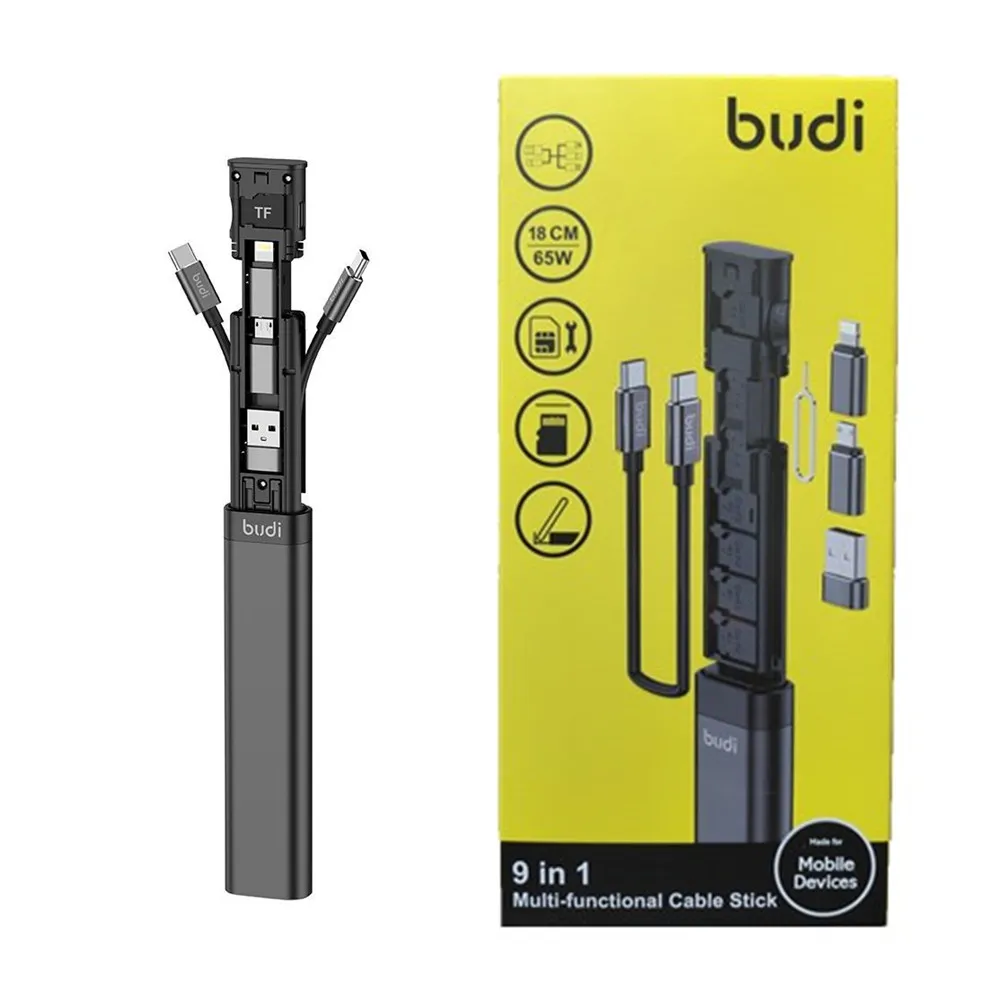 

Многофункциональный смарт-адаптер BUDI, кабель для хранения данных, USB-бокс, универсальный кардридер для IPhone, Samsung, держатель для телефона