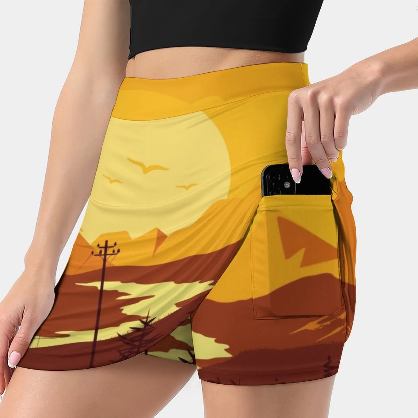 

Женская Спортивная юбка, юбка для тенниса, гольфа, танцев, фитнеса, бега, йоги