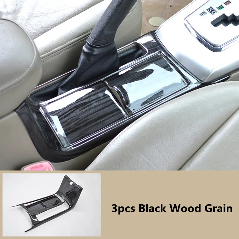 

3 шт., деревянное зерно, салон автомобиля, Стайлинг, держатель для напитков, наклейка для Toyota Corolla 2007 2008 2009 2010 2011 2012 2013