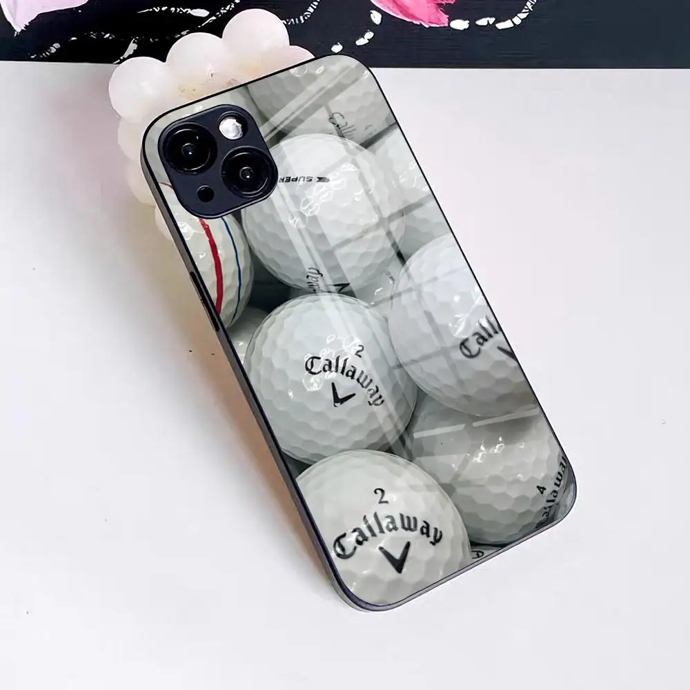 Фото Чехол для телефона Callaway Golf для iPhone 17 Pro Max, 16, 15, 14 Pro Max, 13, 11, X, Xs, Xr, 8, 7 Plus, стеклянный чехол №5