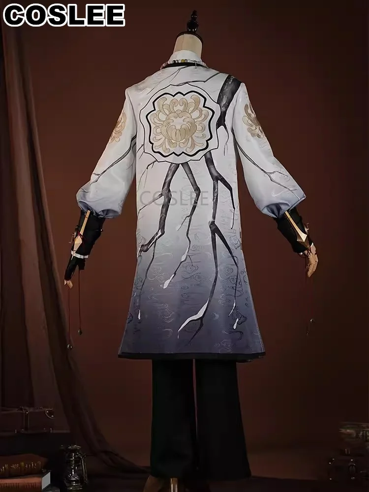 COSLEE Identity V Emil Patient Косплей Костюм Qizhen Модный игровой костюм Униформа Хэллоуин