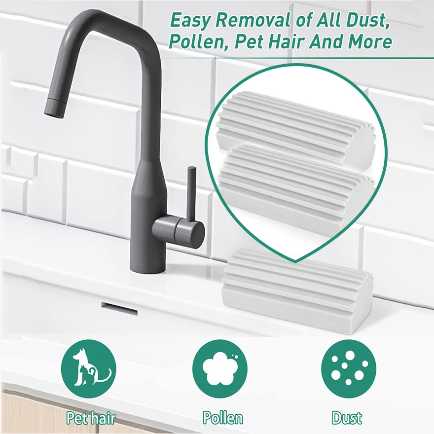 

Duster Sponge For Household Blind Car Pva Sponge Cleaning Dust Car Cleaning Reusable Baseboard Cleaning Dusters Dump Wipe Sponge