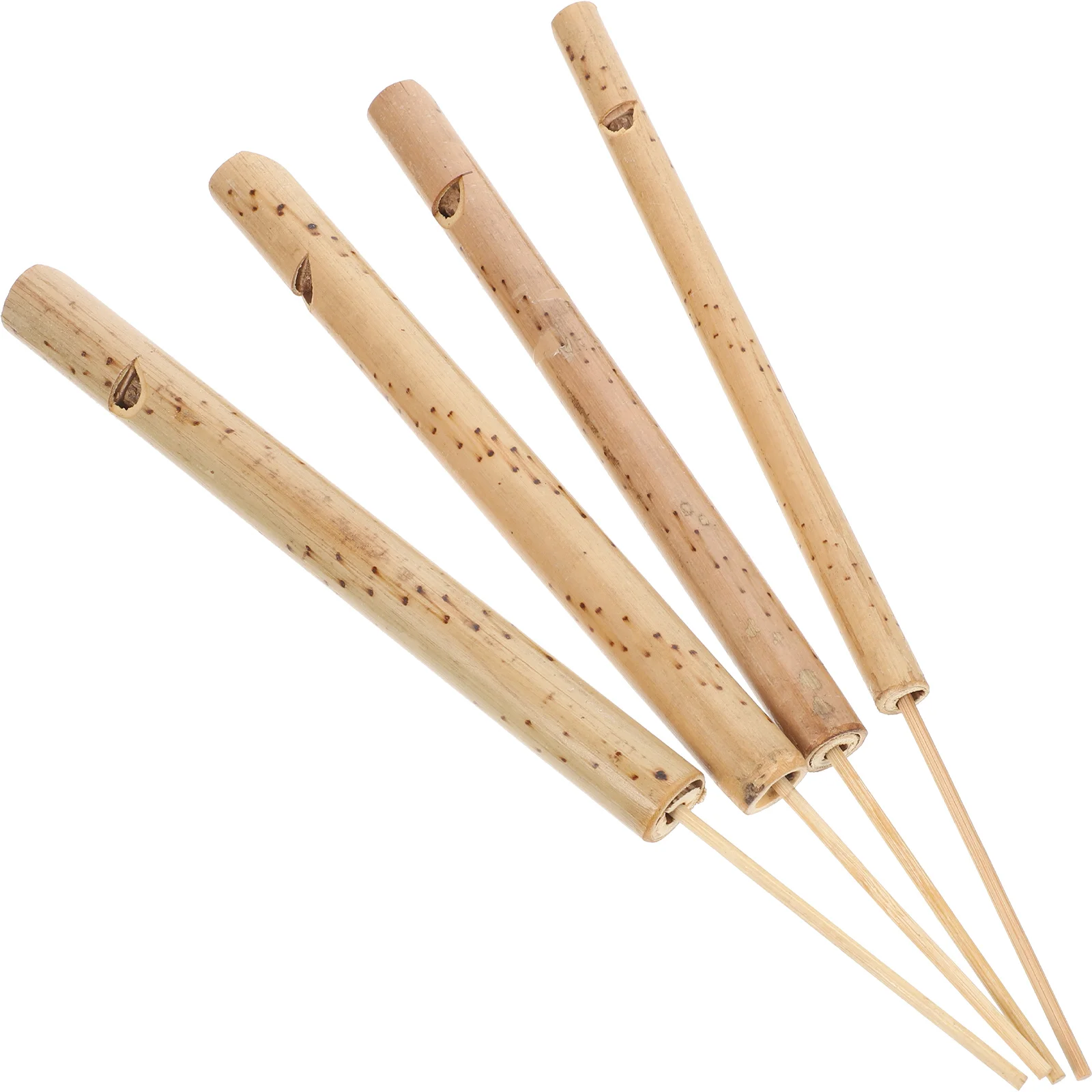 

4 Pcs Survive Plastic Flutes Kids Music Toy Whistle Bird Educational Plaything Bamboo Tool Toys Toddler