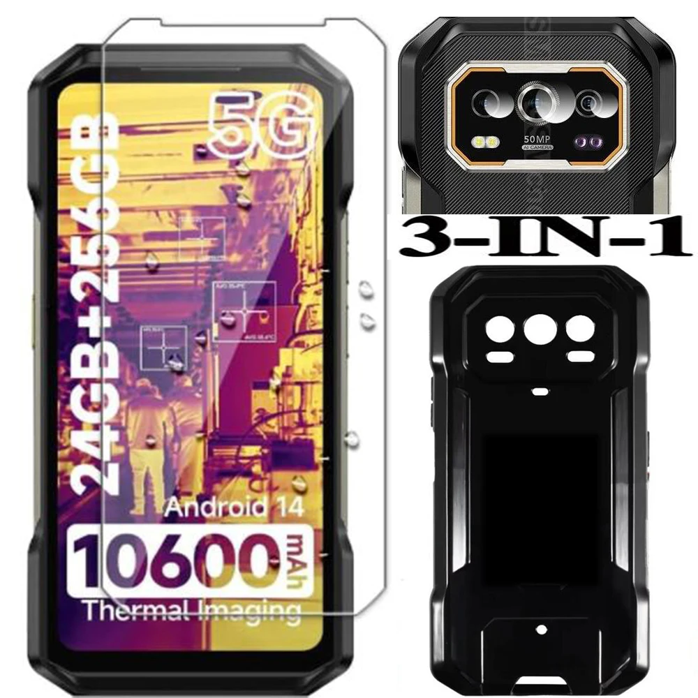 Защитный стеклянный чехол для Ulefone Armor 27 Pro защитная пленка из закаленного стекла