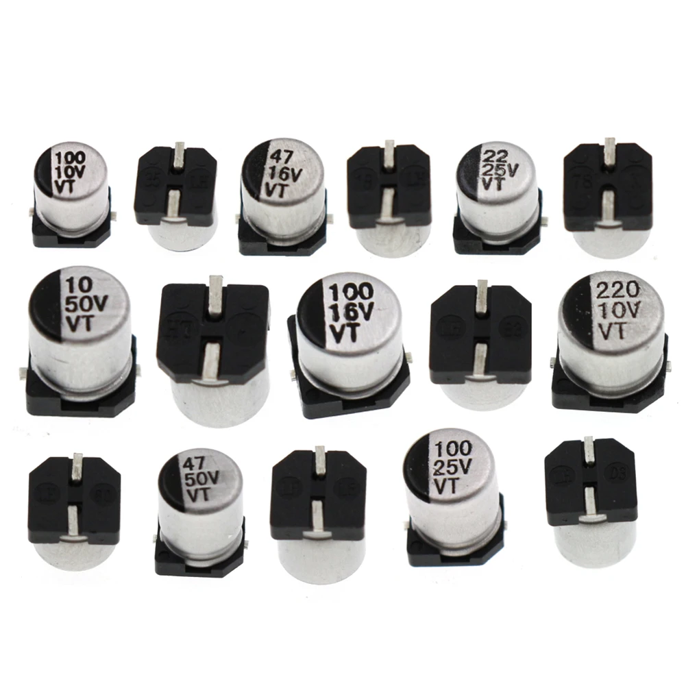

Assortment Electrolytic Capacitors 1uF ~ 1000uF 24Value 400pcs Accessory
