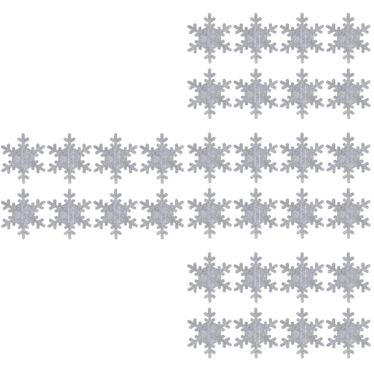 

Bag Cutlery Christmas Tableware Coverholder Tablesilverware Dining Fork Bags Exquisite Snowflake Gift Shaped Desk Coaster Theme