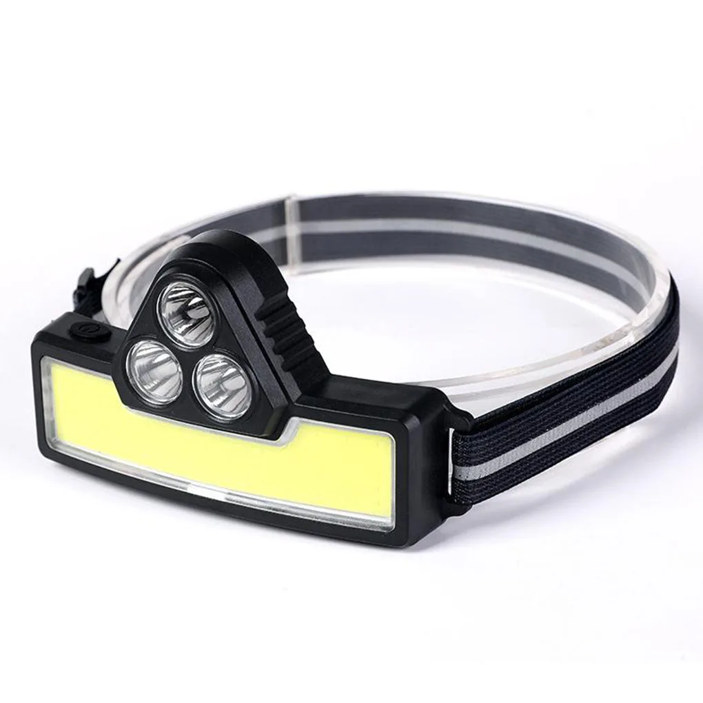 

Headlight USB Charging Waterproof Night Cycling Riding Hiking Climbing Caving Head Torch Emergency Lighting Headlamp