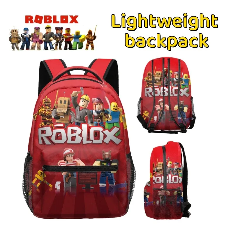 Фото Рюкзак Roblox Creative Personality: универсальный, портативный, вместительный, повседневный, спортивный, с аниме-принтом, легкий, для студентов №1