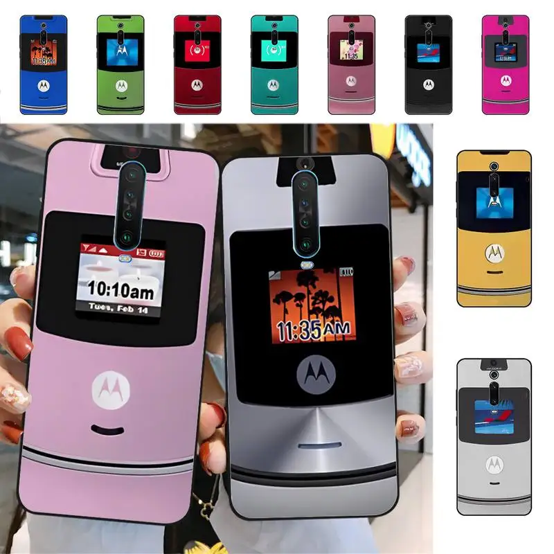 

Motorola Razr Phone Case for Redmi 5 6 7 8 9 A 5plus K20 4X 6 cover