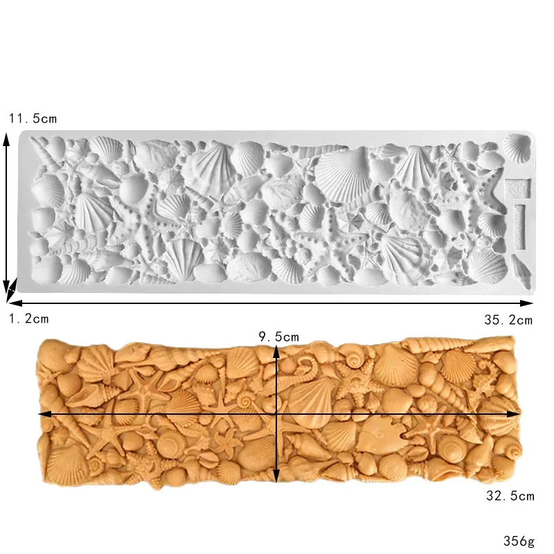 

Силиконовая форма для торта "Морское существо"