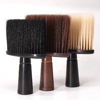 professional soft neck face duster brushes barber hair clean hairbrush beard brush salon cutting hairdressing styling tools