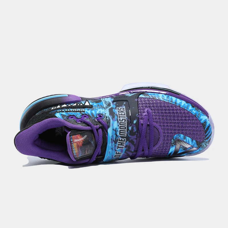 PEAK TAICHI Basketball Shoes FLASH 2.0 GODZILA vs. KONG Sport Shoes Stability Carbon Plate Competitive Sneakers Men E12693A