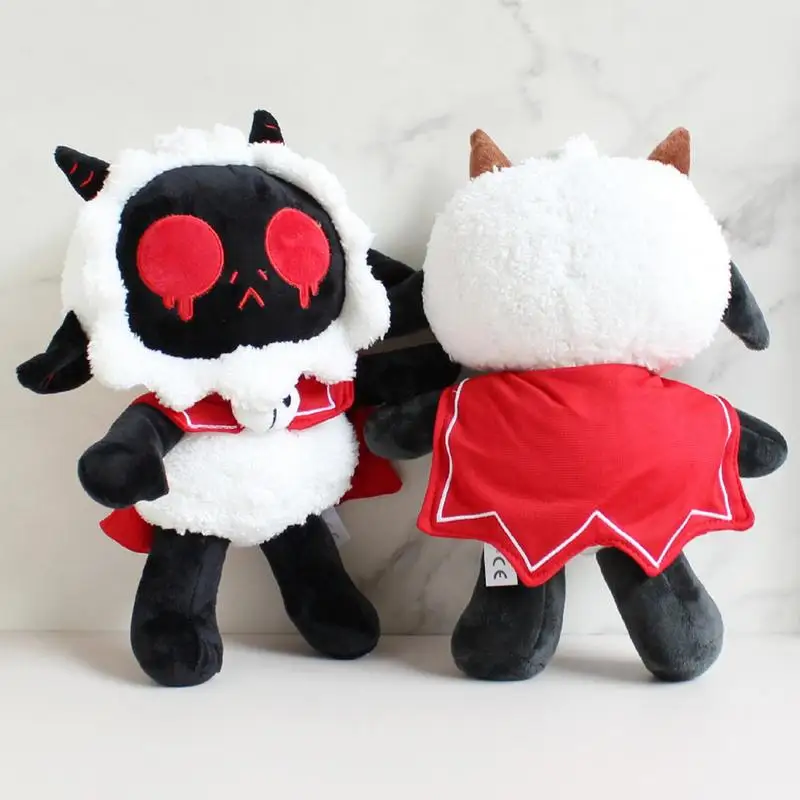 

Плюшевая кукла из культа ягненка, мультяшное животное, плюшевая Мягкая Милая Набивная игрушка из ягненка, детская подушка, подарок для гейм...