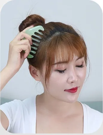 Массажная расческа гребень для кожи головы Многофункциональный ручной