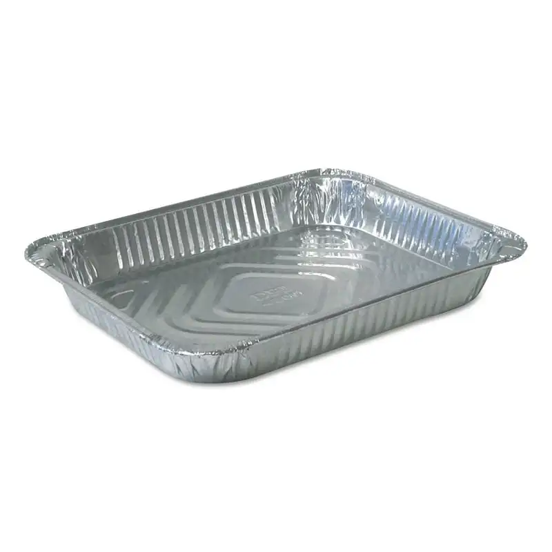 

Aluminum Steam Table Pans, Half Size, Shallow, 100/Carton -DPK4300100