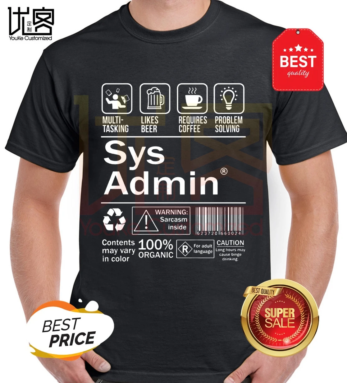 Футболка Мужская/женская 100% хлопок с коротким рукавом | Мужская одежда