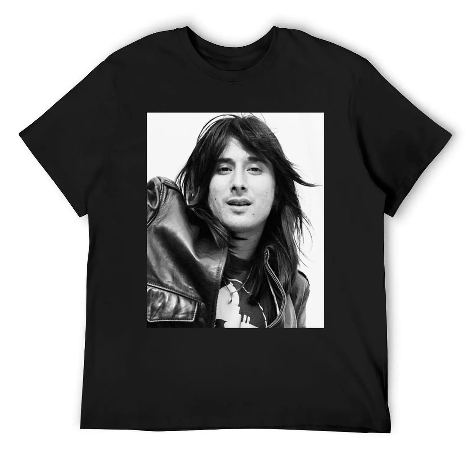 Фото Футболка Steve Perry, рубашки с рисунком, облегающие футболки для мужчин №1