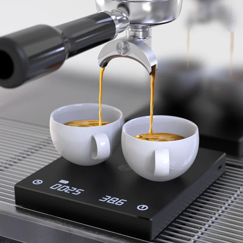 

electric drip coffee pot 1pc New Timemore NANO Italian coffee electronic scale touchable Tse010 scale