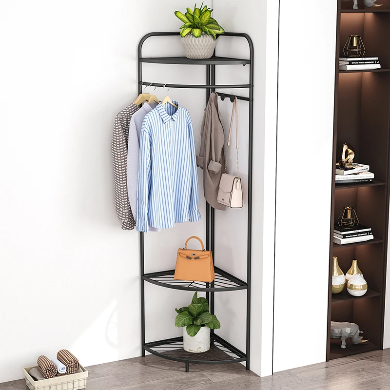 

Скандинавская Золотая вешалка для одежды, плотный балкон, вешалка для одежды, эстетичная портативная вешалка для сушки одежды, домашняя меб...