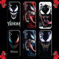 marvel venom comics cool for huawei honor 10 9 lite 10i phone case protect back black silicone cover soft carcasa