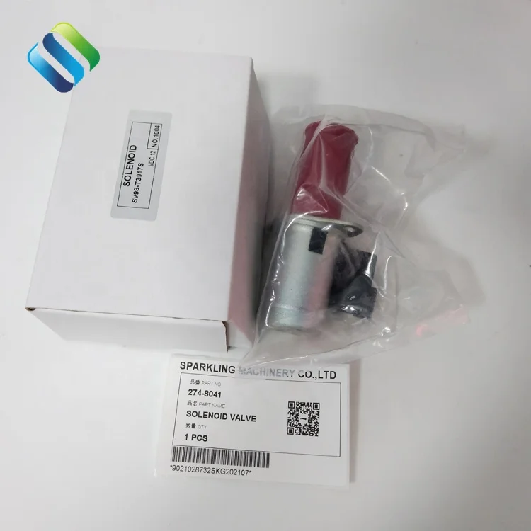 CA 2748041 Детали двигателя экскаватора машины 901C Клапан GP Соленоид ca 274804 1274-8041