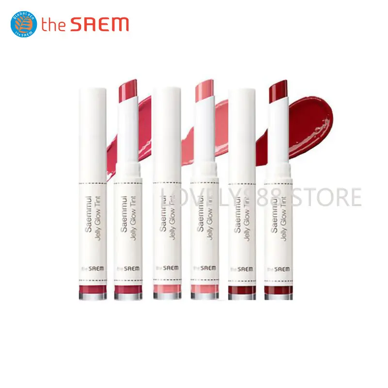 

The Saem Saemmul Jelly Glow Tint Lip Lipstick Pen Makeup Waterproof Non-stick Cup Fashion Long Lasting Korea Makeup Cosmetics