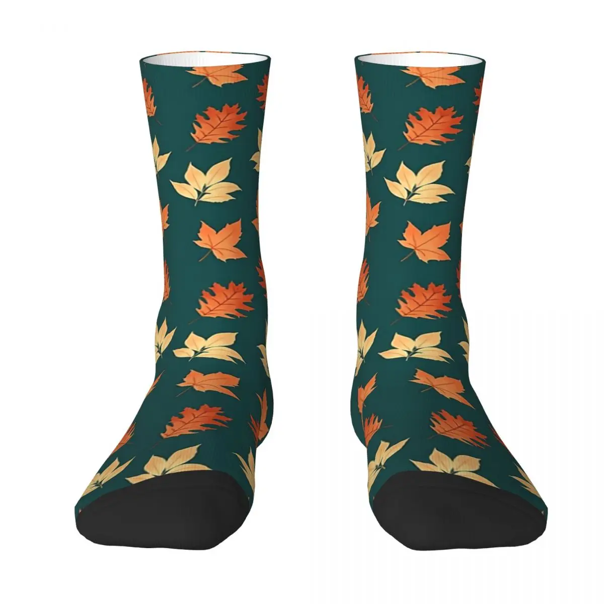 Autumn Leaves Pattern Adult Socks,Unisex socks,men Socks women Socks