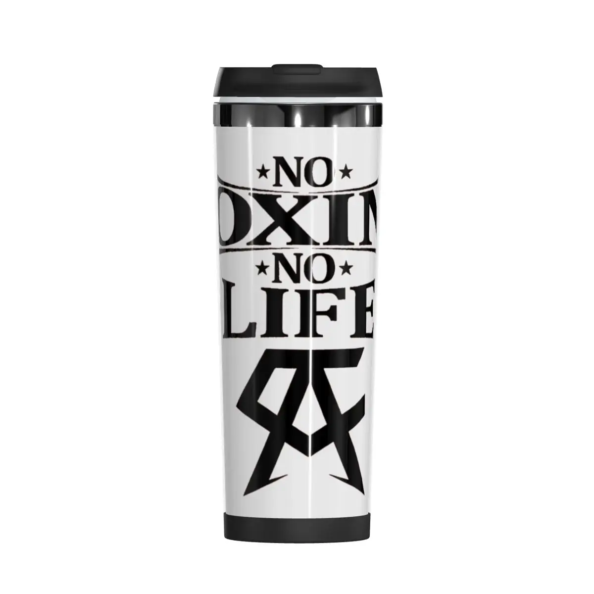 

Canelos Alvarez No Boxing No Life Essential Double Insulated Water Cup Graphic Cool Thermos Mug Joke Heat Insulation beer mugs