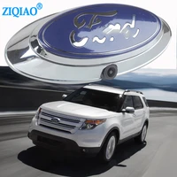 ziqiao for ford edge explorer ranger t6 t7 t8 xlt f350 f250 f150 pickup logo front rear grille 720p hd rear view camera hs111