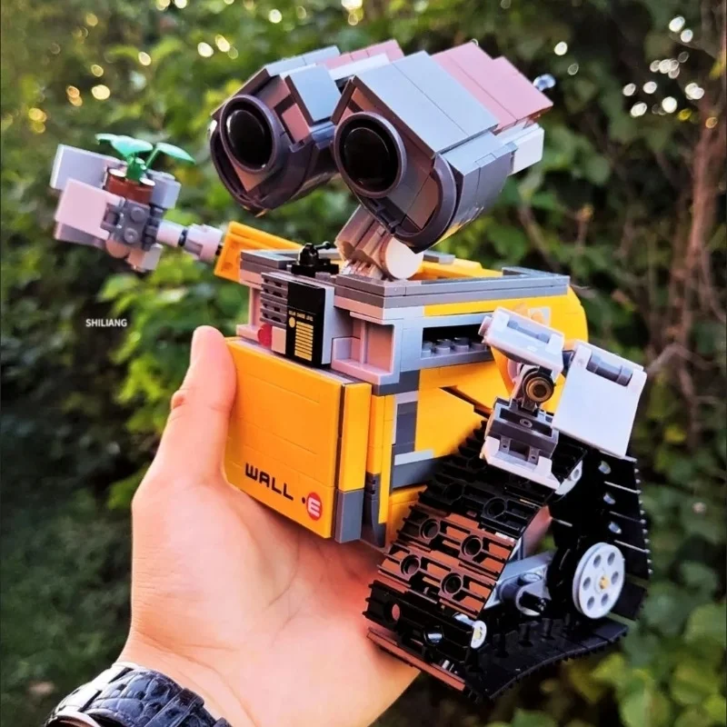 Новинка 687 шт. Wall · e высокотехнологичное приложение Rc робот мотор функции