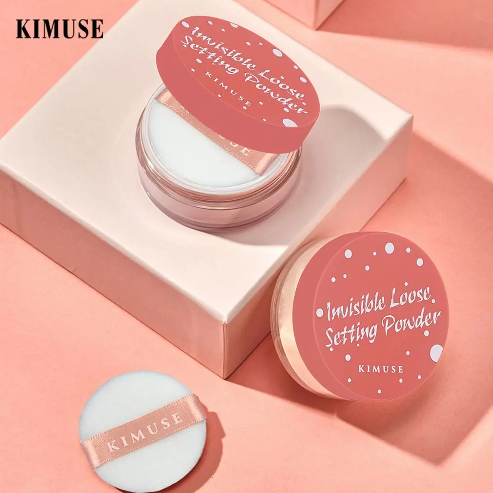 

8.5g Setting Powder Invisible Waterproof Natural Smooth Matte Face Makeup Oily Skin Concealer Loose Powder