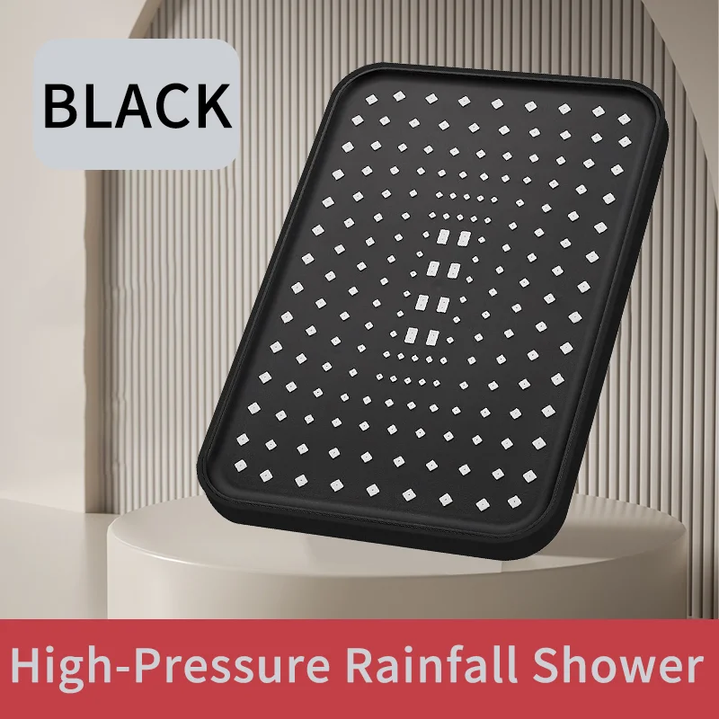 

Душевая лейка 12 дюймов Rainfall Boost ABS пластик