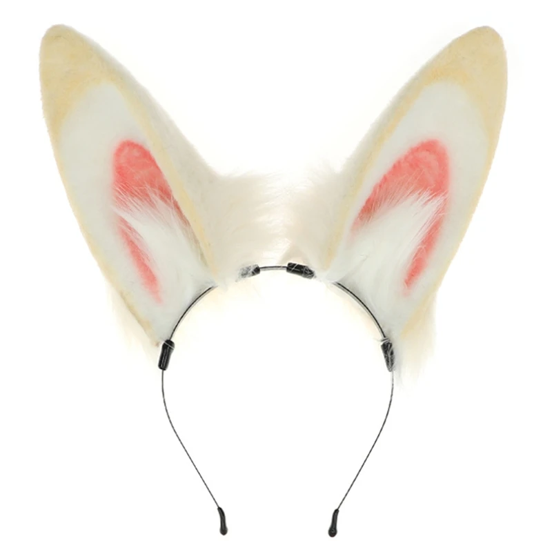 

Cartoon Cute Headband Bunny Ear Shape Hair Hoop Plush Headpiece Hair Band Birthday Party Cosplay Costume Prop Drop Shipping