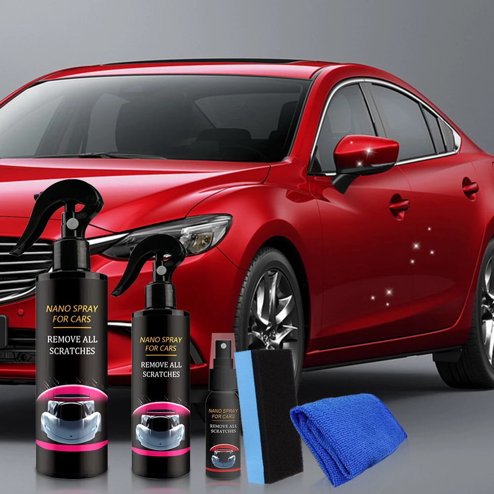 

Multi-functional Nano Car Scratch Removal Spray Repair Nano Spray Scratches Car Scratch Repairing Polish Spray Care Coating