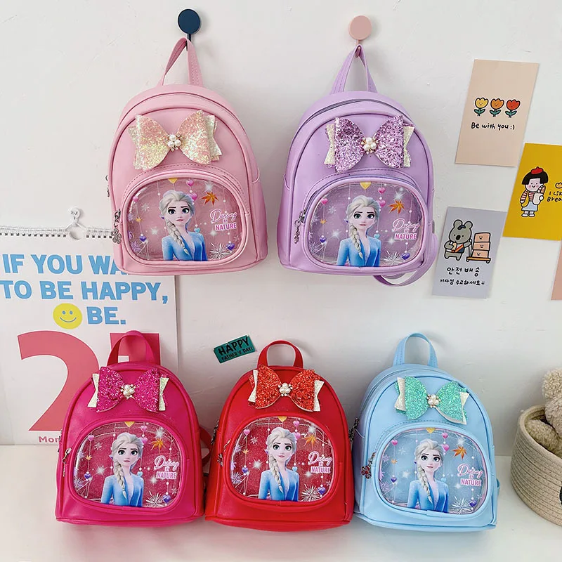 Модные детские школьные сумки на одно плечо Disney мультфильм Aisha принцесса для