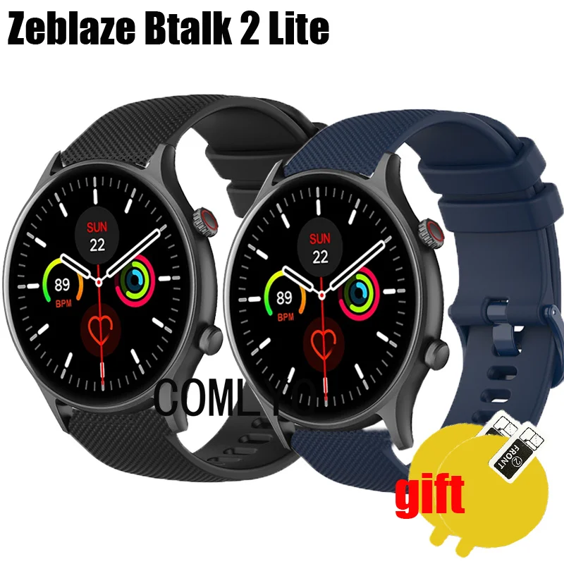 

Силиконовый ремешок для смарт-часов Zeblaze Btalk 2 Lite