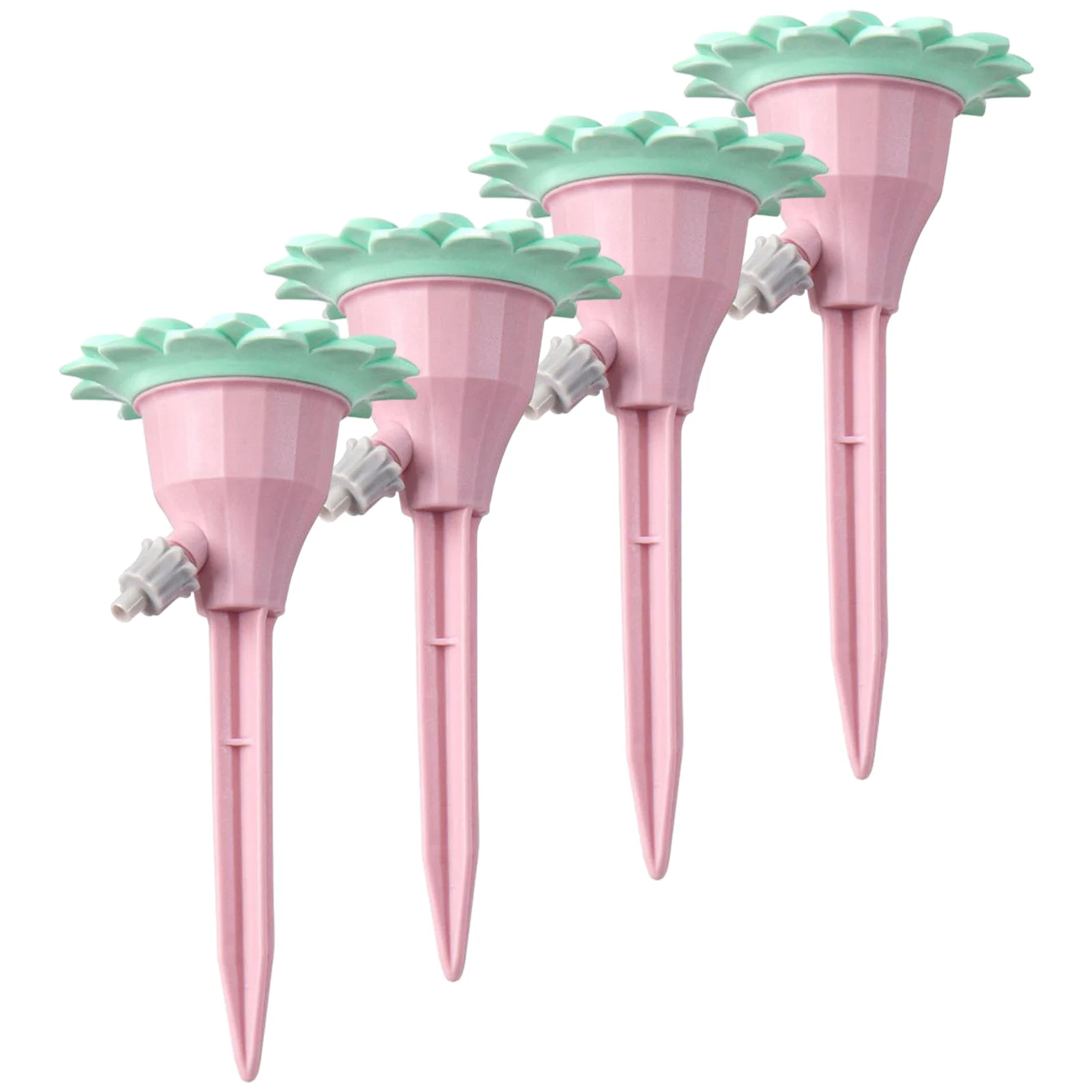 

4Pcs Adjustable Drip Irrigation System Automatic Self Watering Spikes For Plants Indoor Outdoor Potted Plants Garden Tool