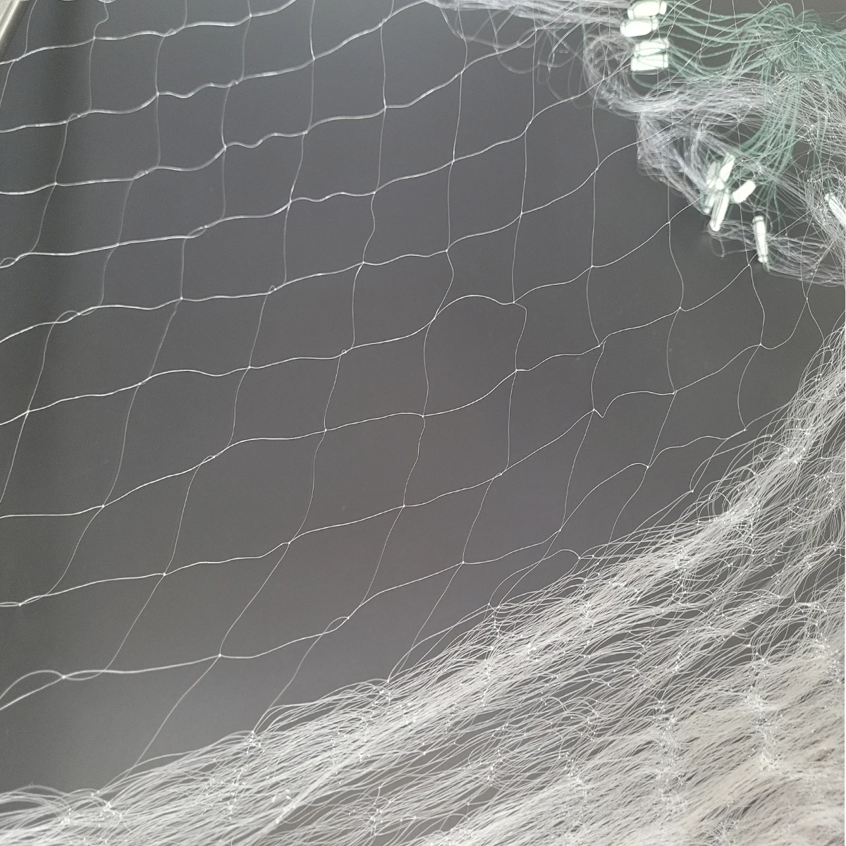 15m x 1.2m Fishing Net Single Mesh Nylon Durable Float Trap Monofilament Gill Net Fishing Accessories for Hand Casting