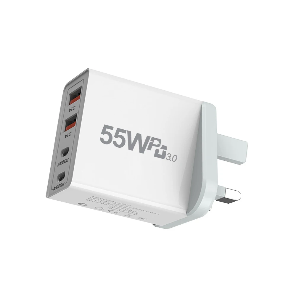 Универсальный Адаптер Для Быстрого Зарядного Устройства USB-C Настенное Крепление
