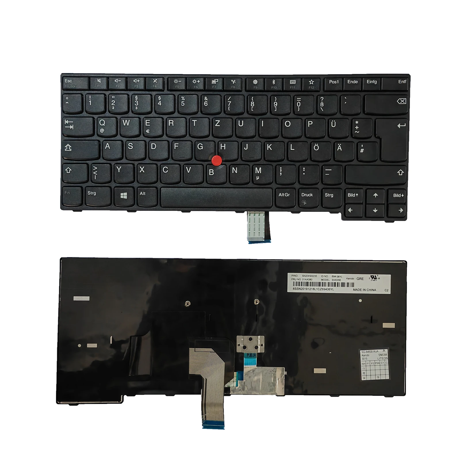 

New For Lenovo Thinkpad E470 (20H1 20H2) E470c E475 (20H4) GR German keyboard