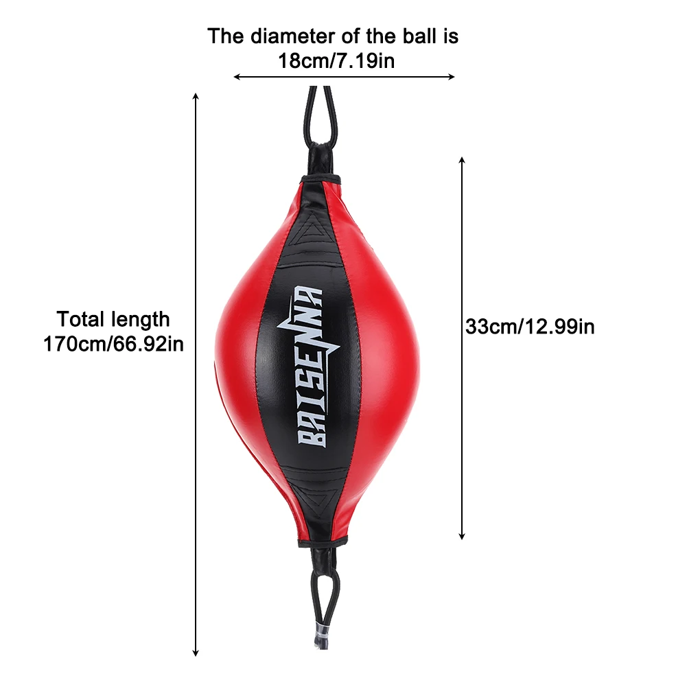 Тренировочная реакция скоростные мячи искусственная кожа двухсторонняя