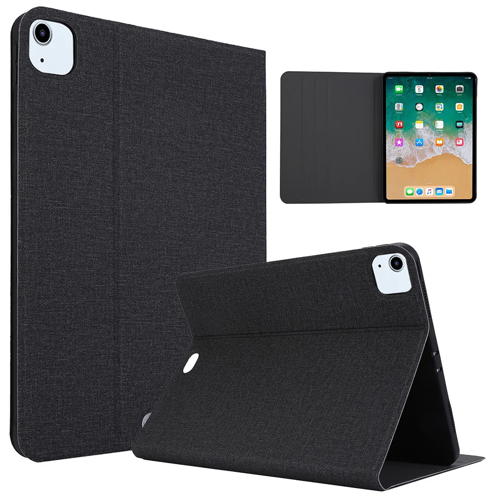 

Плоский защитный чехол для Apple ipad Air 4, 10,9 дюйма, 2020 дюйма, флип-чехол из ПУ кожи, модный противоударный Противопыльный однотонный чехол для пл...