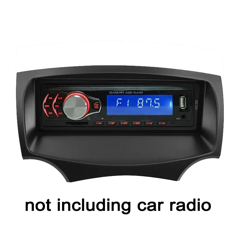 

1 Din Автомобильная радиоустановка Fascia Для Ford KA 2008 + автомобильная аудиосистема GPS DVD-плеер рамка стерео CD Панель Крепление для приборной панели установочный комплект облицовки