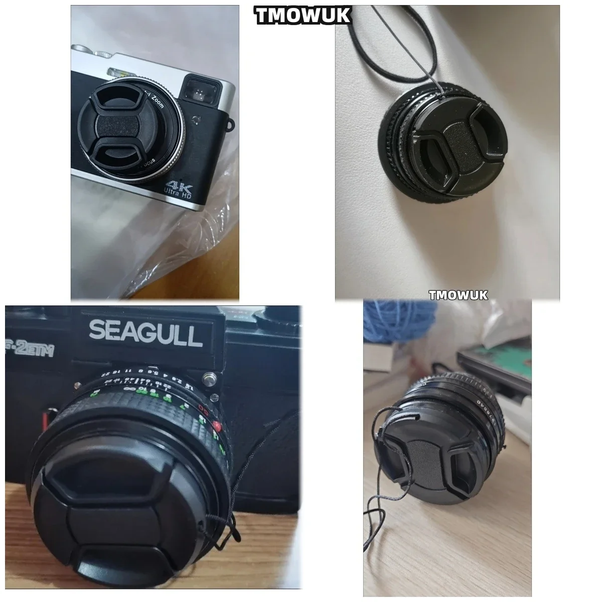 Фото Защитная крышка для объектива камеры SONY A55V A7S A7R A7C2 A560 A350 A58 A65V, центральная, с защелкой, 49 мм, 52, 55, 58, 62, 67, 72, 77, 82 №1