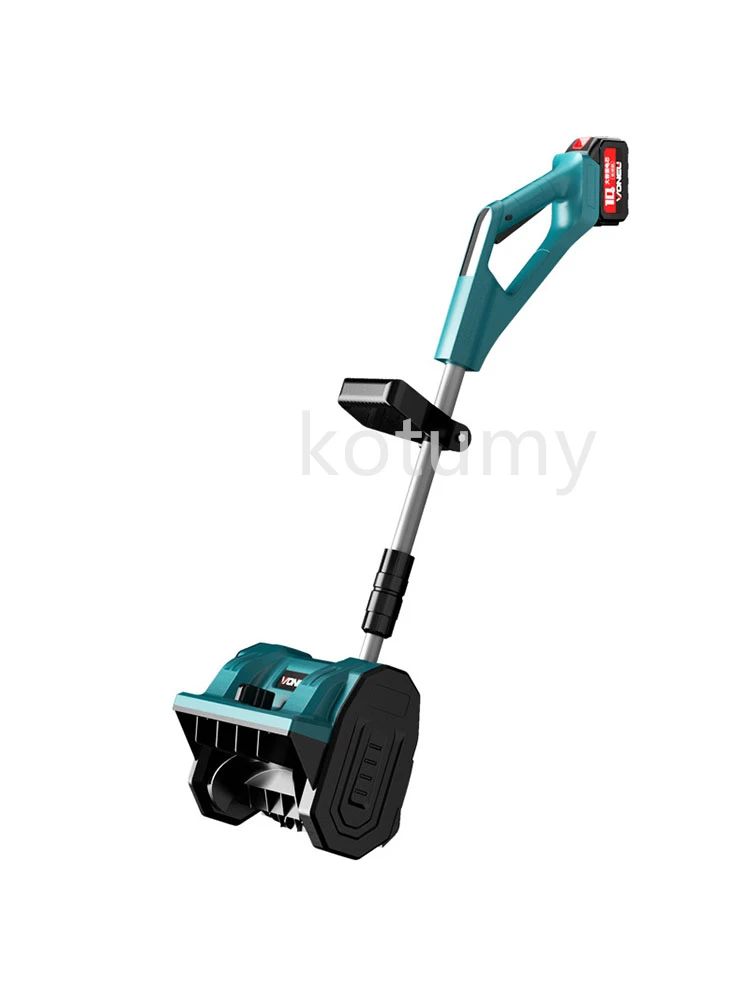 Подметальная машина для снега с литиевой батареей бытовая беспроводная складная