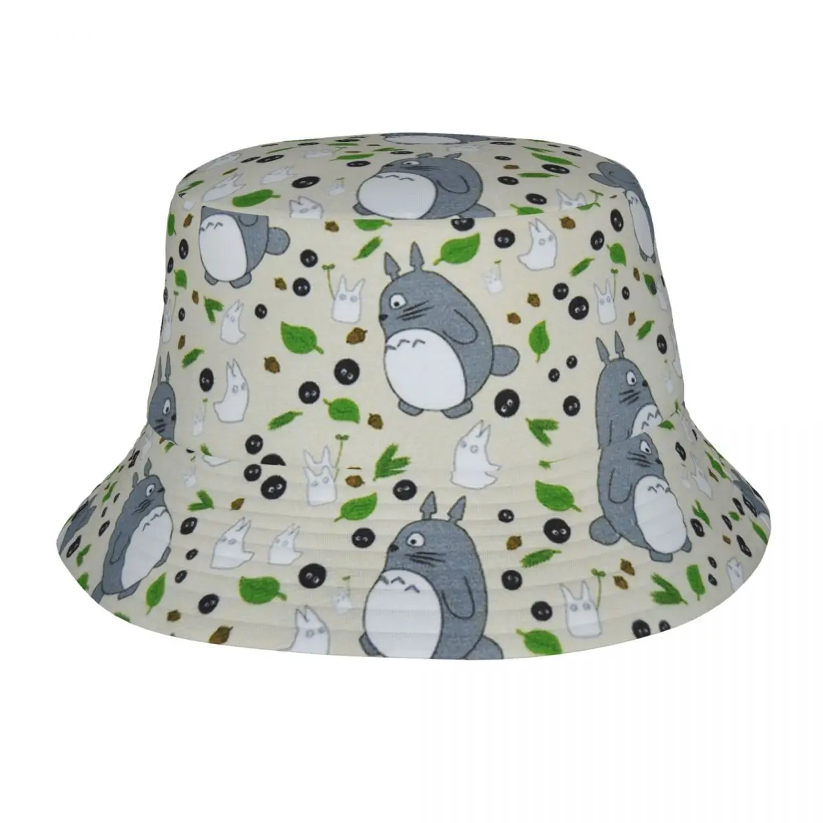 

Hot Summer Headwear Totoro Stuff Bucket Hats Woman Hot Sun Hats Anime Cute Cartoon Panama Hat Packable Fisherman Hats Outdoor